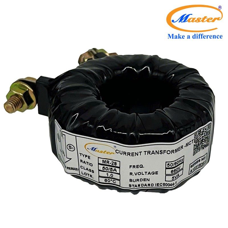 Biến dòng đo lường băng quấn MR-28 50/5A Master