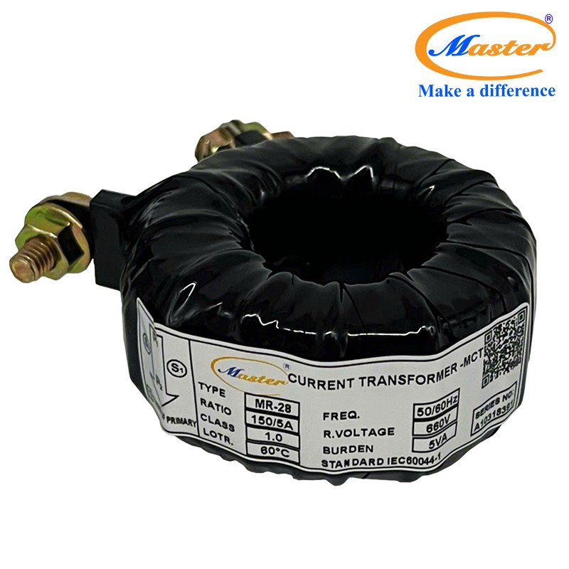 Biến dòng đo lường băng quấn MR-28 150/5A Master
