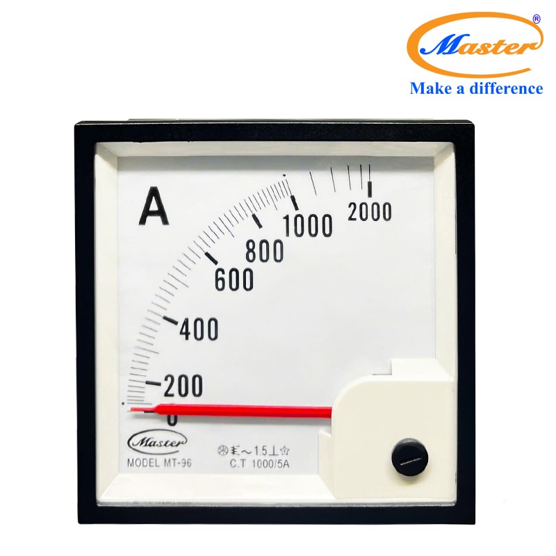 Đồng Hồ Đo Ampe MT-96 1000/5A Master