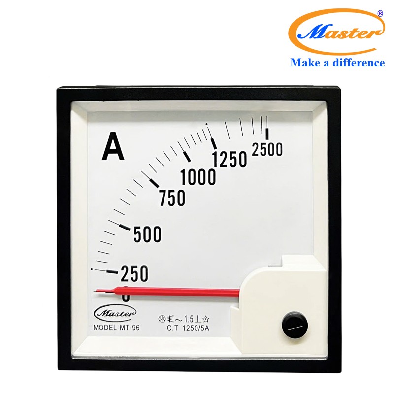Đồng Hồ Đo Ampe MT-96 1250/5A Master