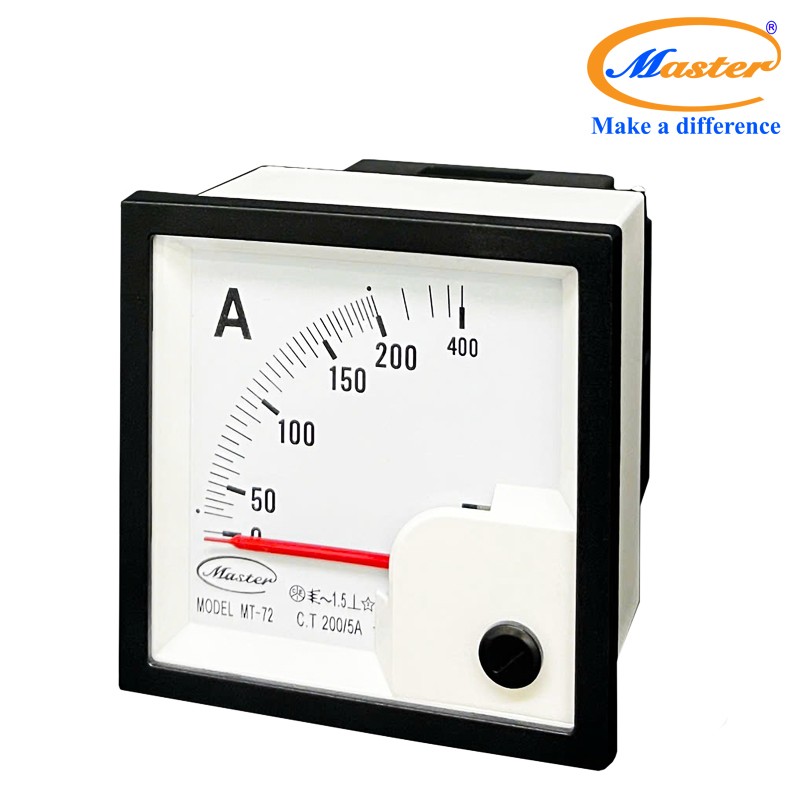 Đồng hồ đo Ampe MT-72 200/5A Master