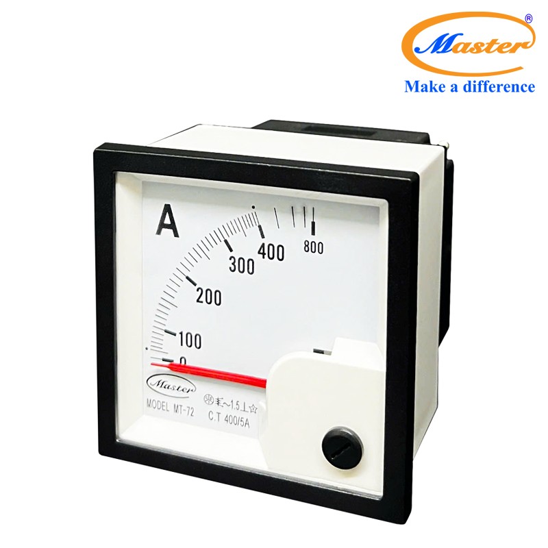 Đồng hồ đo Ampe MT-72 500/5A Master