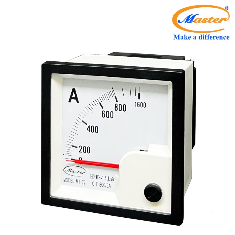 Đồng hồ đo Ampe MT-72 800/5A Master