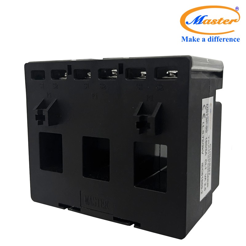 Biến dòng đo lường hộp nhựa 3 pha MRT3P-90 150/5A Master