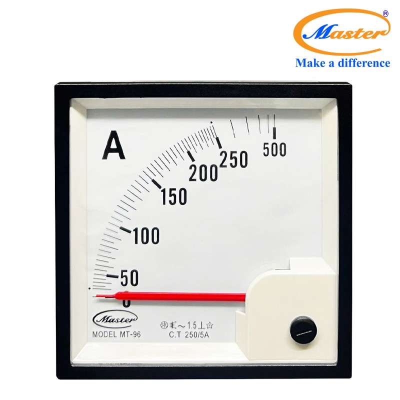 Đồng Hồ Đo Ampe MT-96 250/5A Master