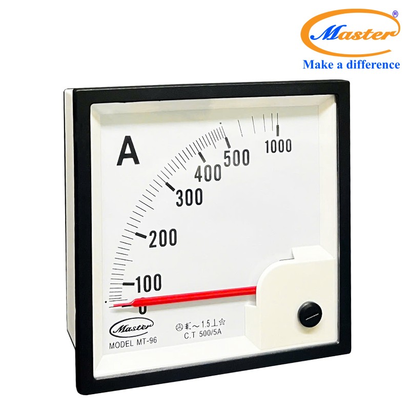 Đồng hồ đo Ampe MT-96 500/5A Master