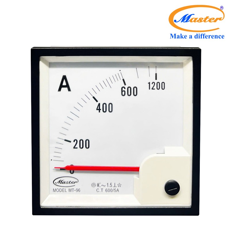 Đồng hồ đo Ampe MT-96 600/5A Master