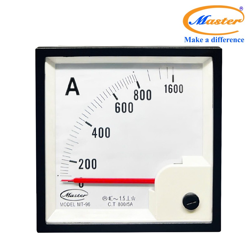 Đồng Hồ Đo Ampe MT-96 800/5A Master