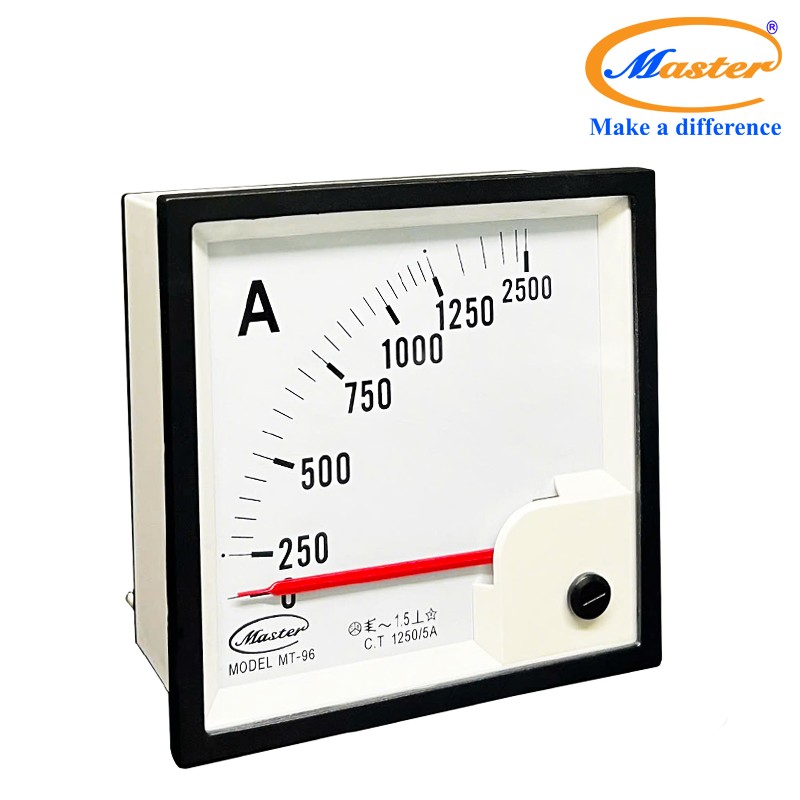 Đồng Hồ Đo Ampe MT-96 1250/5A Master