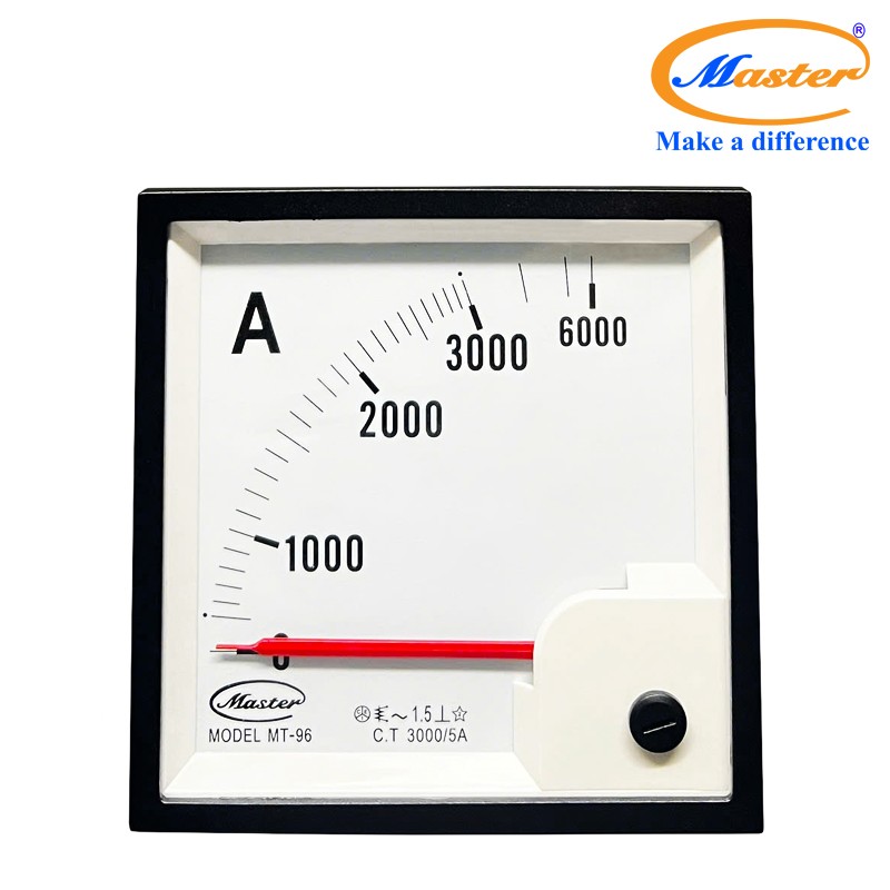 Đồng hồ đo Ampe MT-96 3000/5A Master