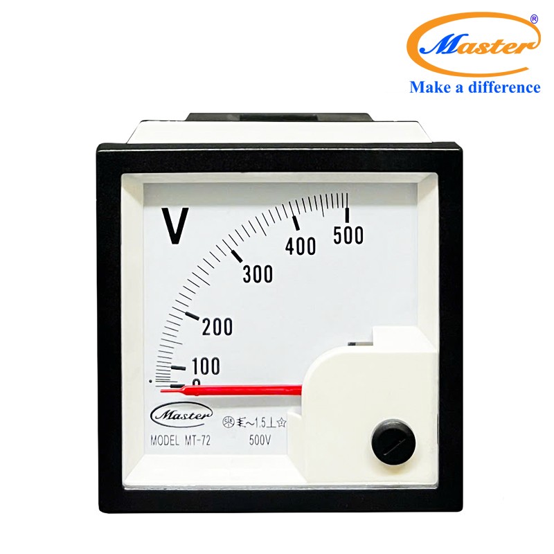 Đồng hồ Volt MT-72 0-500VAC Master