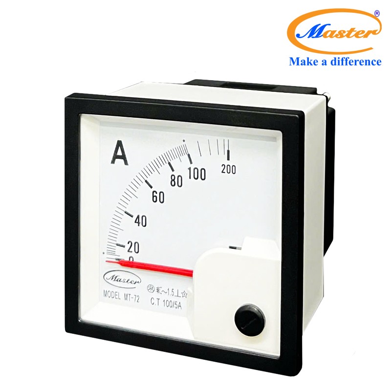 Đồng hồ đo Ampe MT-72 100/5A Master