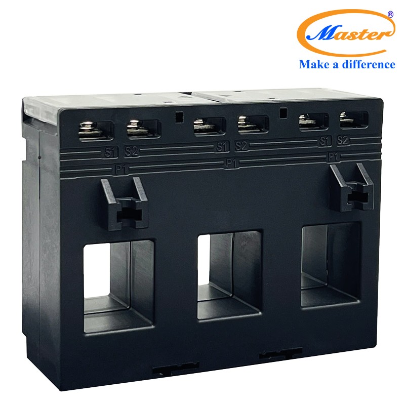 Biến dòng đo lường hộp nhựa 3 pha MRT3P-105 150/5A Master