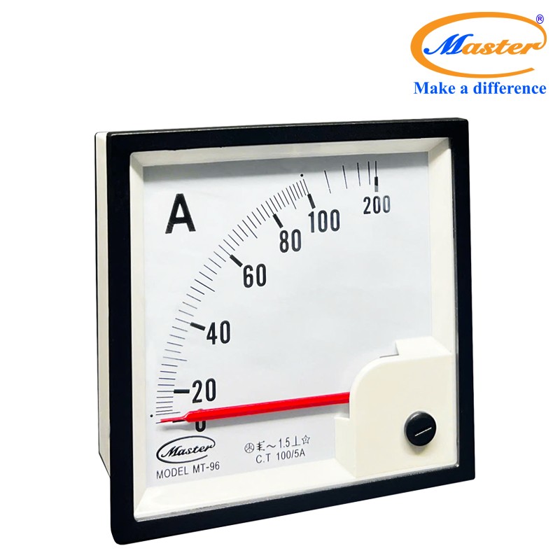 Đồng Hồ Đo Ampe MT-96 100/5A Master