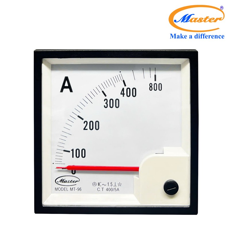 Đồng hồ đo Ampe MT-96 400/5A Master