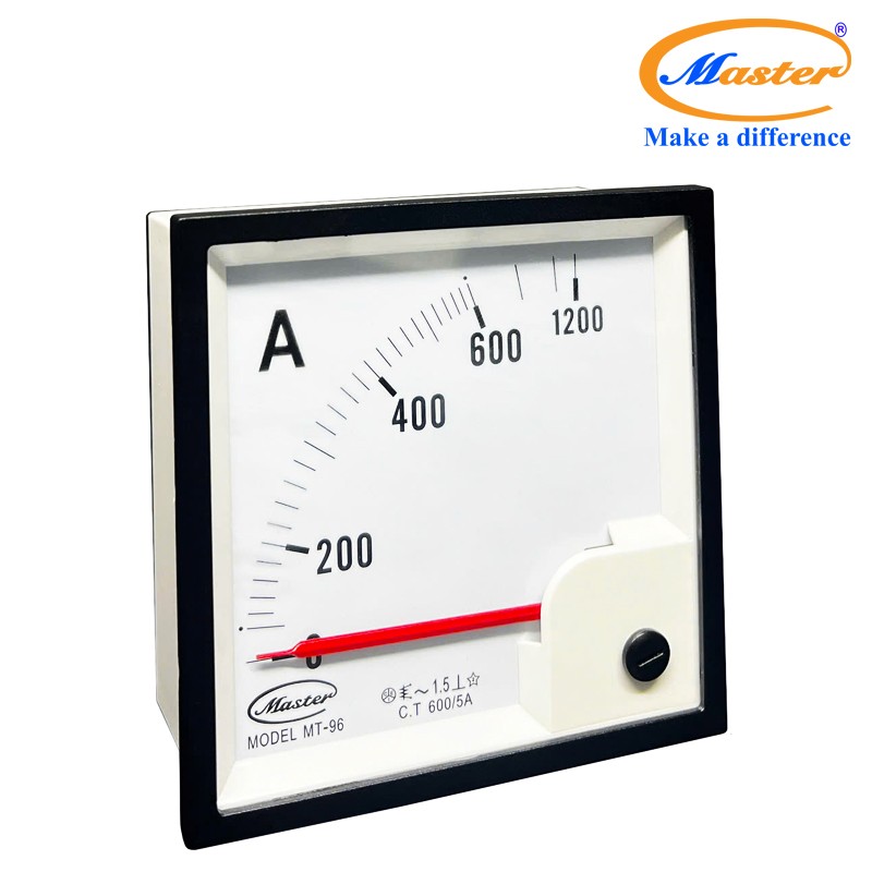 Đồng hồ đo Ampe MT-96 600/5A Master