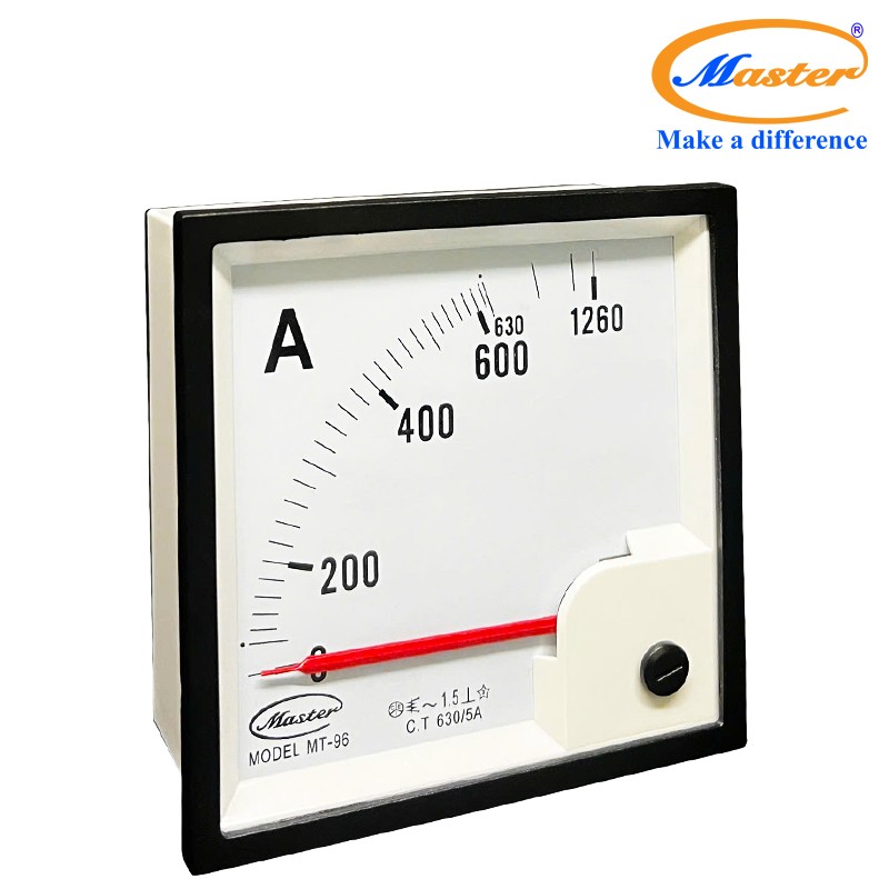  Đồng hồ đo Ampe MT-96 630/5A Master