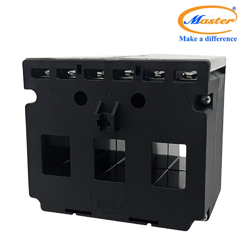 Biến dòng đo lường hộp nhựa 3 pha MRT3P-90 100/5A Master