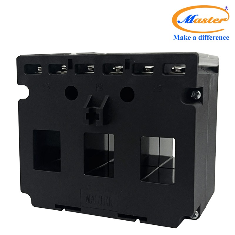 Biến dòng đo lường hộp nhựa 3 pha MRT3P-90 75/5A Master