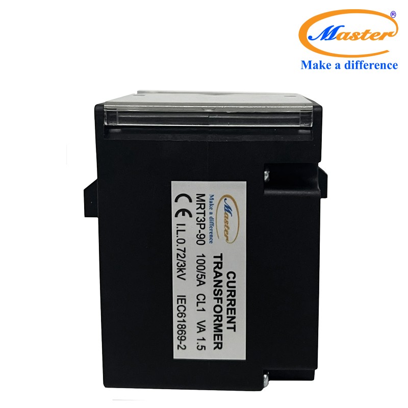 Biến dòng đo lường hộp nhựa 3 pha MRT3P-90 100/5A Master