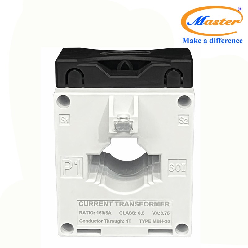 Biến dòng đo lường hộp nhựa MBH-30 150/5A Master