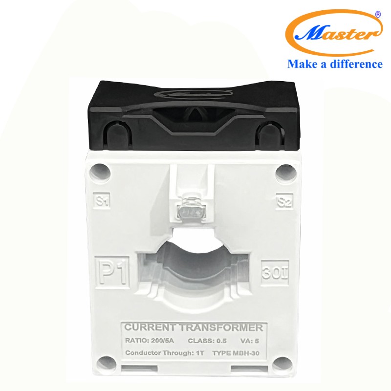 Biến dòng đo lường hộp nhựa MBH-30 200/5A Master