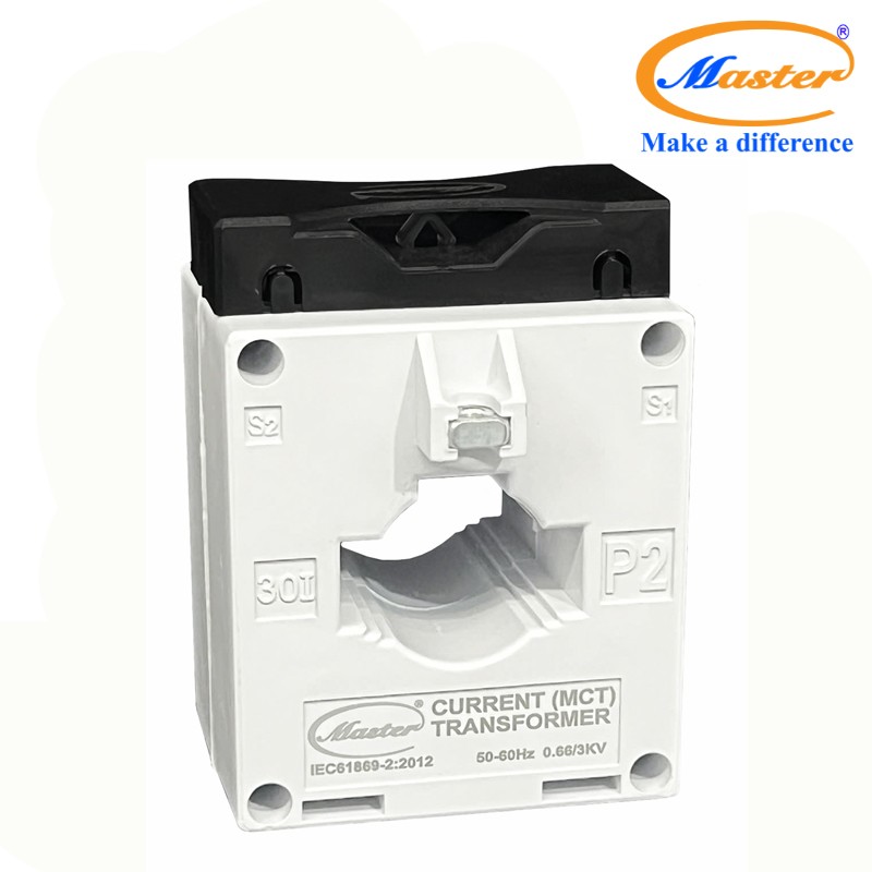 Biến dòng đo lường hộp nhựa MBH-30 200/5A Master