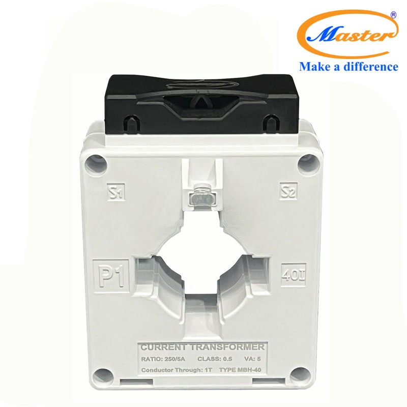 Biến dòng đo lường hộp nhựa MBH-40 250/5A Master