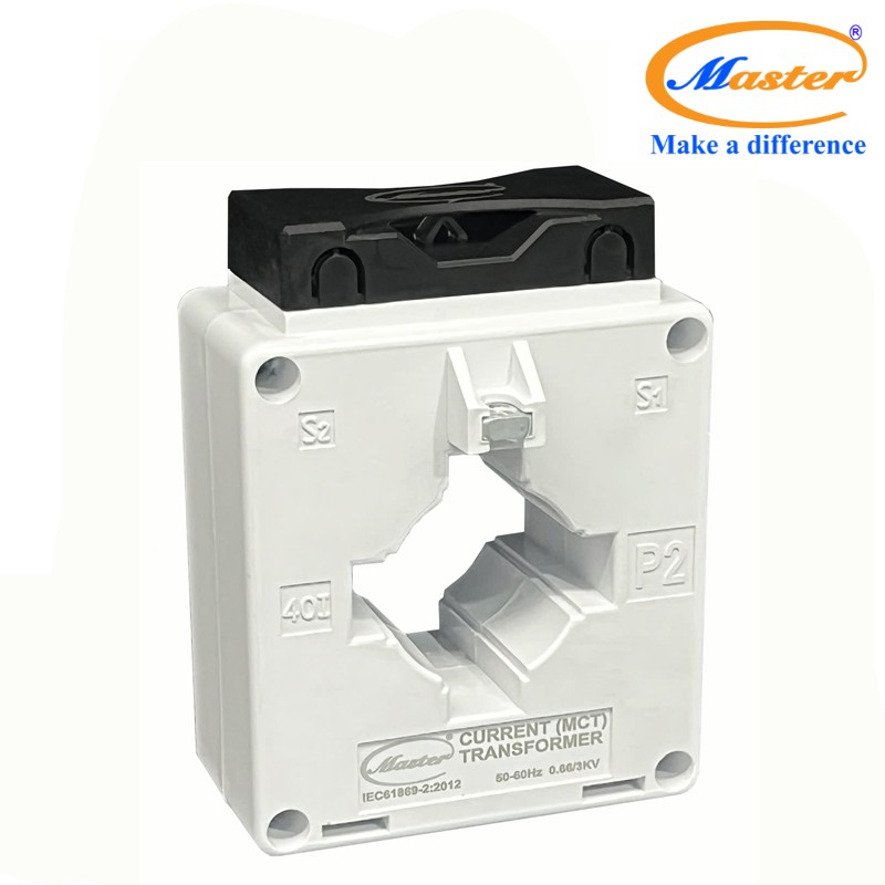 Biến dòng đo lường hộp nhựa MBH-40 250/5A Master