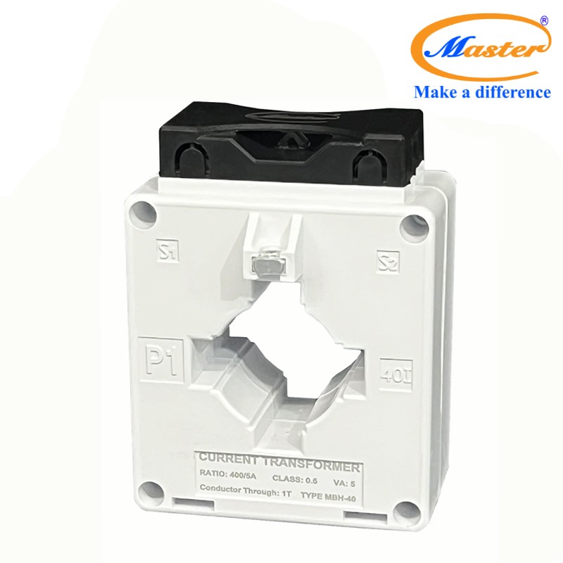 Biến dòng đo lường hộp nhựa MBH-40 400/5A Master