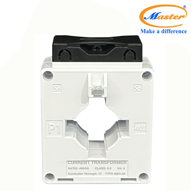 Biến dòng đo lường hộp nhựa MBH-40 400/5A Master