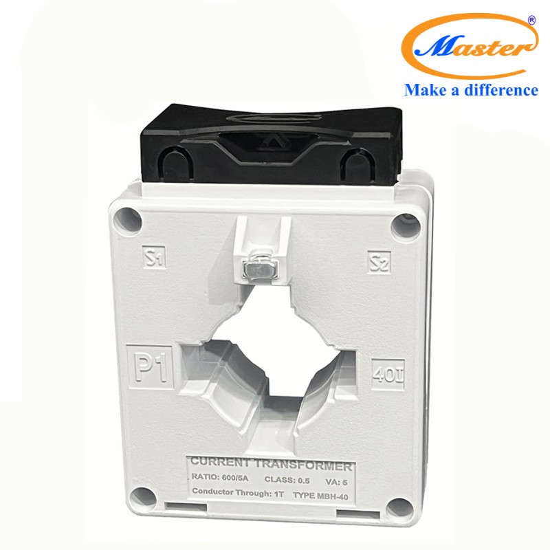 Biến dòng đo lường hộp nhựa MBH-40 600/5A Master