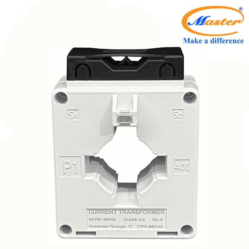 Biến dòng đo lường hộp nhựa MBH-40 630/5A Master