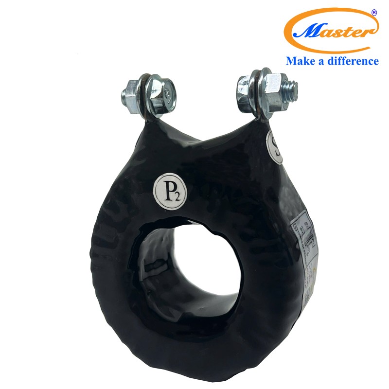 Biến dòng đo lường MCT 200/5A 15VA Master – Đúc Epoxy Đen Tròn