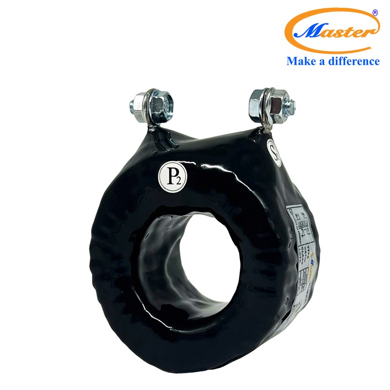 Biến dòng đo lường MCT 630/5A Master – Đúc Epoxy Đen Tròn