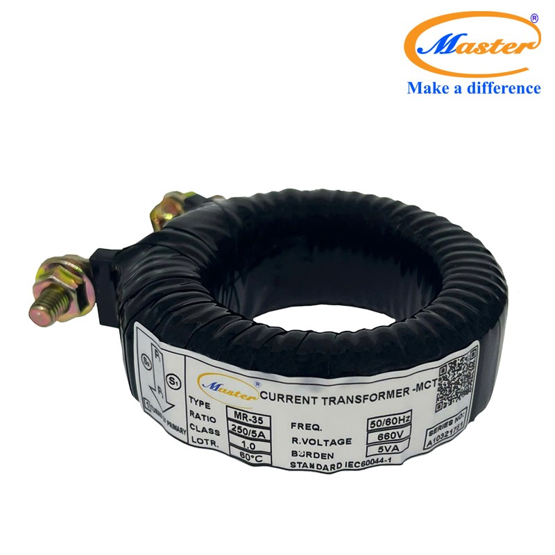 Biến dòng đo lường băng quấn MR-35 250/5A Master