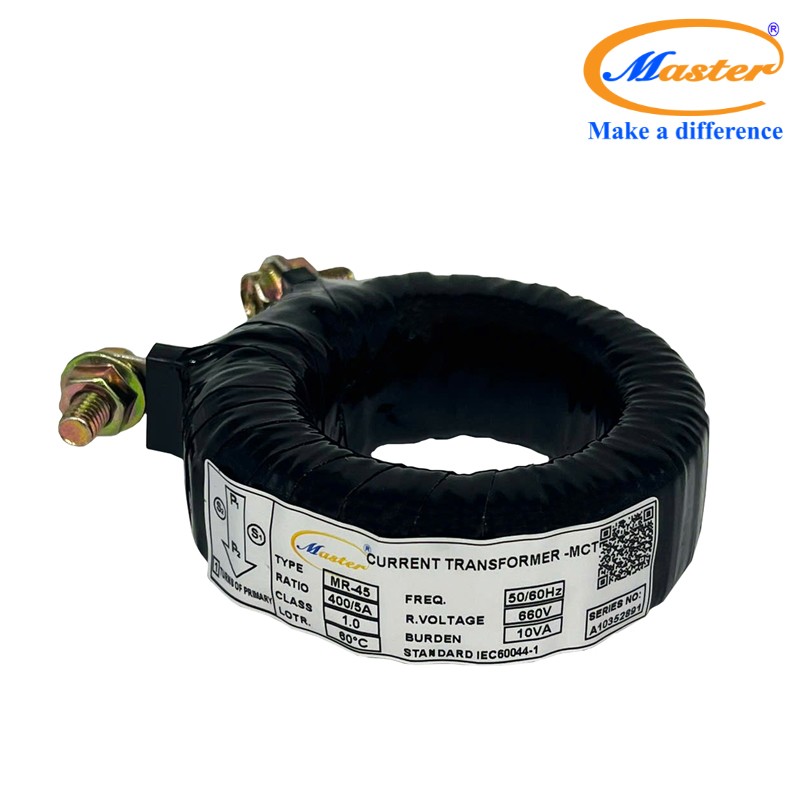 Biến dòng đo lường băng quấn MR-45 400/5A Master
