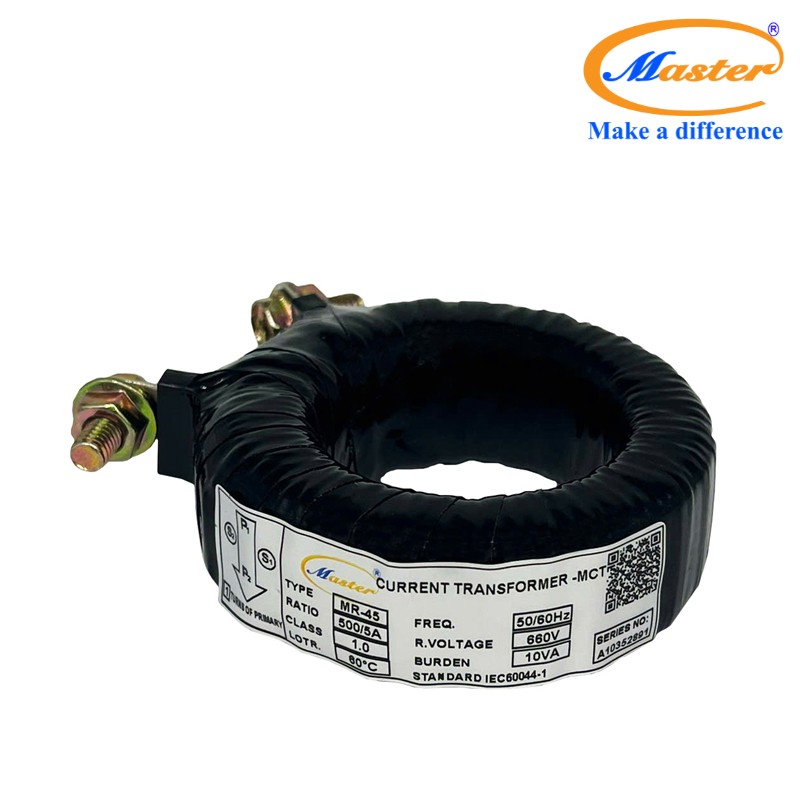 Biến dòng đo lường băng quấn MR-45 500/5A Master