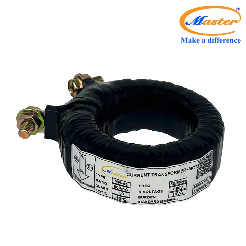 Biến dòng đo lường băng quấn MR-45 600/5A Master