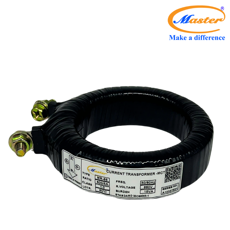 Biến dòng đo lường băng quấn MR-65 600/5A CL1.0 15VA Master