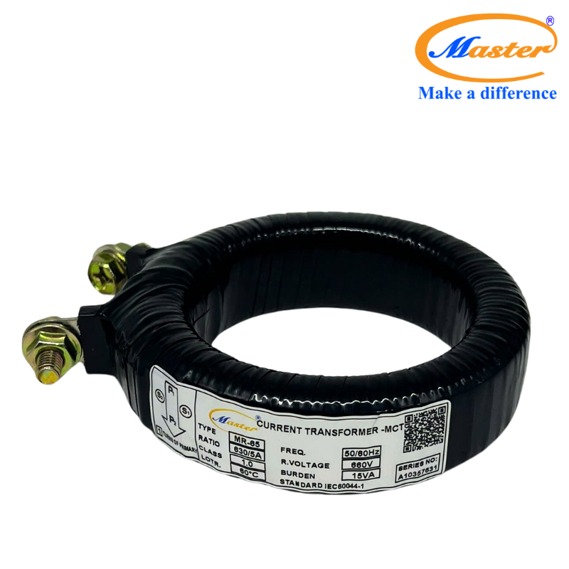 Biến dòng đo lường băng quấn MR-65 630/5A CL1.0 15VA Master