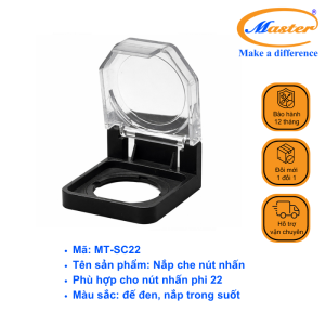 Nắp Che Nút Nhấn Phi 22 MT-SC22 Master