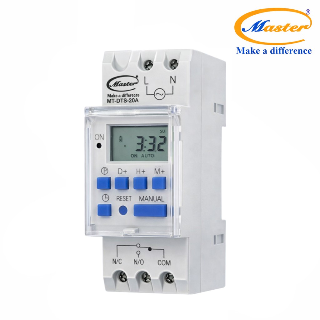 Timer Kỹ Thuật Số MT-DTS-20A Master