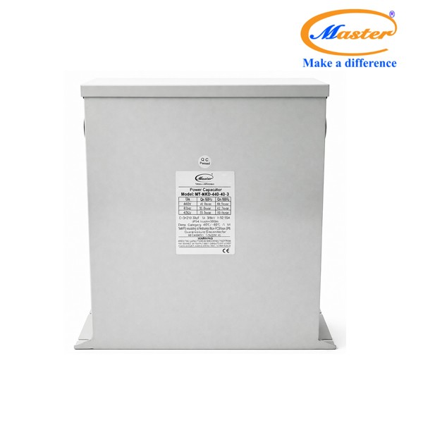 Tụ Bù Chống Cháy Nổ Master 3P 10KVAR 525VAC- LOẠI DẦU, IP54
