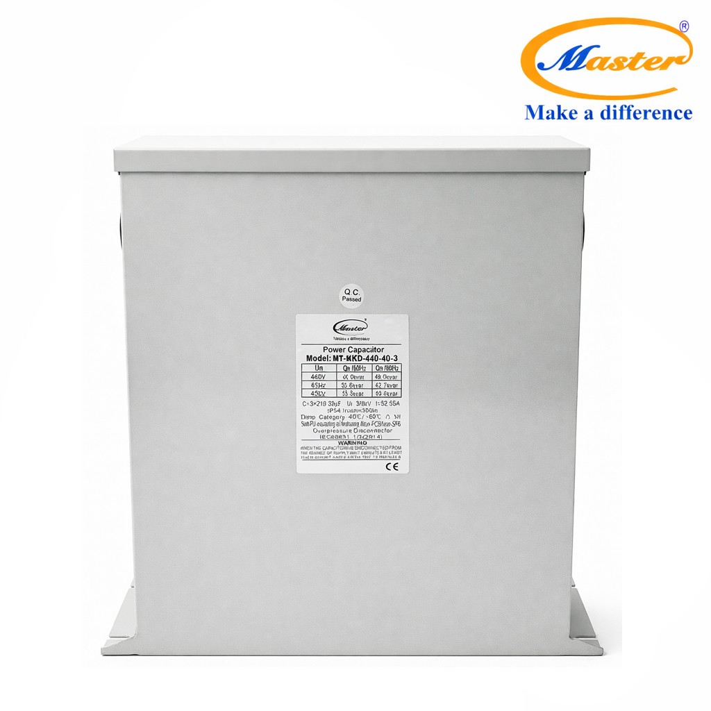 Tụ Bù Chống Cháy Nổ Master 3P 10KVAR 525VAC- LOẠI DẦU, IP54