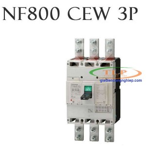 Thiết bị đóng cắt MCCB Mitsubishi NF800 CEW 3P