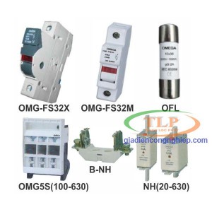 Phụ kiện tủ điện cầu chì Omega OMG-FS32X
