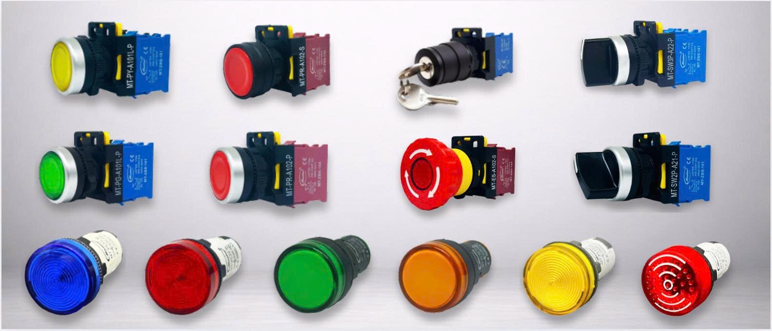 Banner Đèn Báo - Nút Nhấn